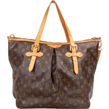 Louis Vuitton Canvas Monogram Palermo GM Handbag
