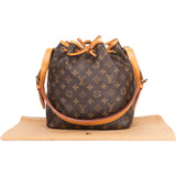 Louis Vuitton Canvas Monogram Sac Noe Petit Shoulder Bag