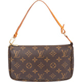 Louis Vuitton Canvas Monogram Pochette Accessoire Handbag