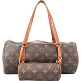 Louis Vuitton Canvas Monogram Papillon Handbag Set