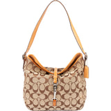 Coach Monogram Clip Shoulder Bag