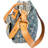 Louis Vuitton Denim Monogram Baggy PM Crossbody Bag