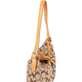 Coach Monogram Clip Shoulder Bag