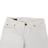 Gucci White Cotton Jeans (IT 38 / DE 34)