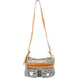 Louis Vuitton Denim Monogram Baggy PM Crossbody Bag