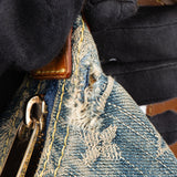 Louis Vuitton Denim Monogram Baggy PM Crossbody Bag