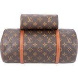 Louis Vuitton Canvas Monogram Papillon Handbag Set