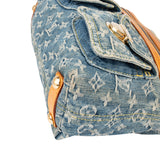 Louis Vuitton Denim Monogram Baggy PM Crossbody Bag