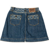 Louis Vuitton Denim Monogram Skirt (38)