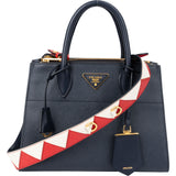 Prada Saffiano Leather Paradigme Handbag