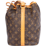 Louis Vuitton Canvas Monogram Sac Noe Petit Shoulder Bag