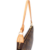 Louis Vuitton Canvas Monogram Pochette Accessoire Handbag