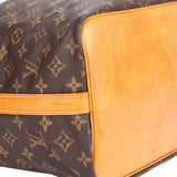 Louis Vuitton Canvas Monogram Sac Noe Petit Shoulder Bag