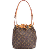 Louis Vuitton Canvas Monogram Sac Noe Petit Shoulder Bag