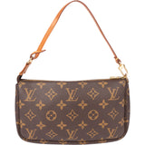 Louis Vuitton Canvas Monogram Pochette Accessoire Handbag