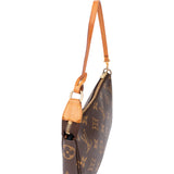 Louis Vuitton Canvas Monogram Pochette Accessoire Handbag