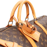 Louis Vuitton Canvas Monogram Keepall 60 Bandouliere
