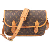 Louis Vuitton Canvas Monogram Gibeciere Crossbody Bag