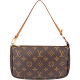 Louis Vuitton Canvas Monogram Pochette Accessoire Handbag