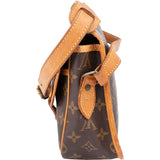 Louis Vuitton Canvas Monogram Gibeciere Crossbody Bag