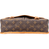 Louis Vuitton Canvas Monogram Gibeciere Crossbody Bag
