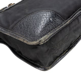 Prada Black Nylon Triangle Handbag