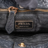 Prada Black Nylon Triangle Handbag
