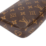Louis Vuitton Canvas Monogram Pochette Accessoire Handbag