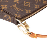 Louis Vuitton Canvas Monogram Pochette Accessoire Handbag