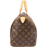 Louis Vuitton Canvas Monogram Speedy 30 Handbag