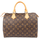 Louis Vuitton Canvas Monogram Speedy 30 Handbag