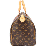 Louis Vuitton Canvas Monogram Speedy 30 Handbag