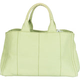 Prada Green Canapa Handbag