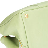 Prada Green Canapa Handbag