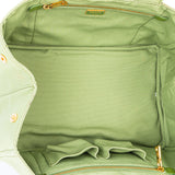 Prada Green Canapa Handbag