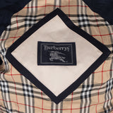 Burberrys Navy Cotton Trenchcoat (DE36)
