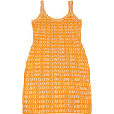 Fendi Multicolor Orange Viscose Dress (IT 36)