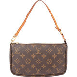 Louis Vuitton Canvas Monogram Pochette Accessoire Handbag