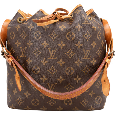 Louis Vuitton Canvas Monogram Sac Noe Petit Shoulder Bag
