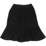 Chanel Noir Silk Skirt (DE 34 / FR 36)