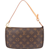 Louis Vuitton Canvas Monogram Pochette Accessoire Handbag