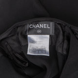 Chanel Noir Silk Skirt (DE 34 / FR 36)