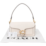 Coach White Leather Tabby Shoulder Bag