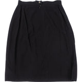Chanel Noir Classic Wool Skirt (DE 36 / FR 38)