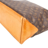 Louis Vuitton Canvas Monogram Cabas Mezzo Shoulder Bag