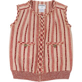 Chanel Tweed Pailetten Sequin Tweed Jacket Vest (DE 36 / FR 38)