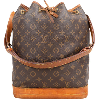 Louis Vuitton Canvas Monogram Sac Noe Grande Shoulder Bag