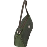 Prada Green Nylon Triangle Handbag