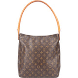 Louis Vuitton Canvas Monogram Looping GM Shoulder Bag