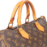 Louis Vuitton Canvas Monogram Speedy 30 Handbag